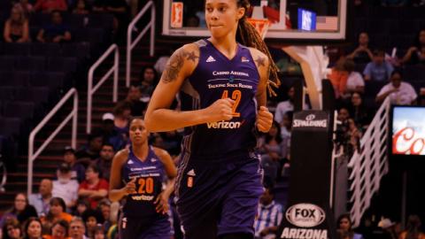 WNBA star Brittney Griner in good condition since being detained in Russia