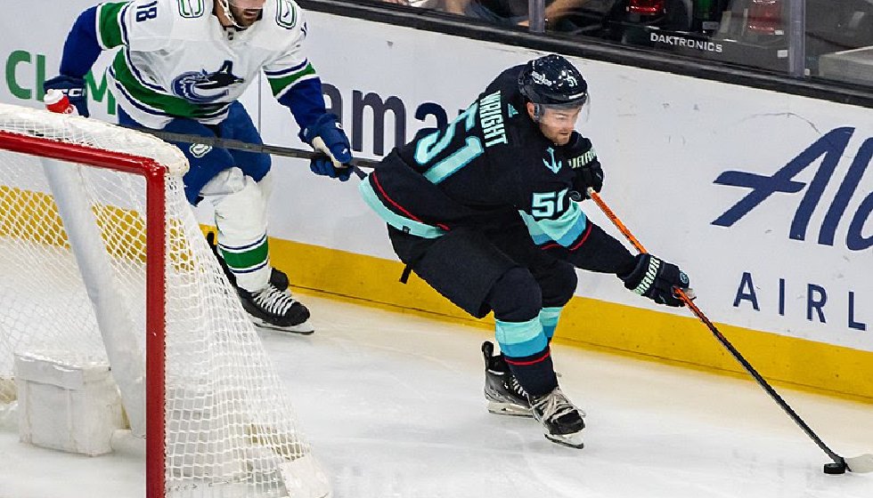 Shane Wright scores first NHL goal in Kraken's win over Sharks